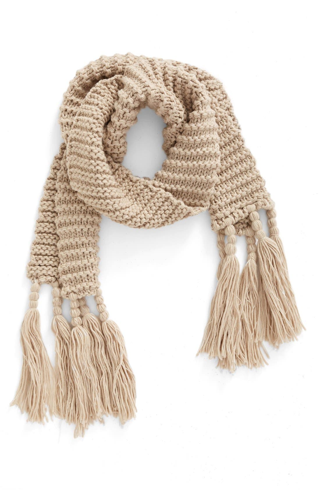 BP. Fringe Knit Scarf Nordstrom