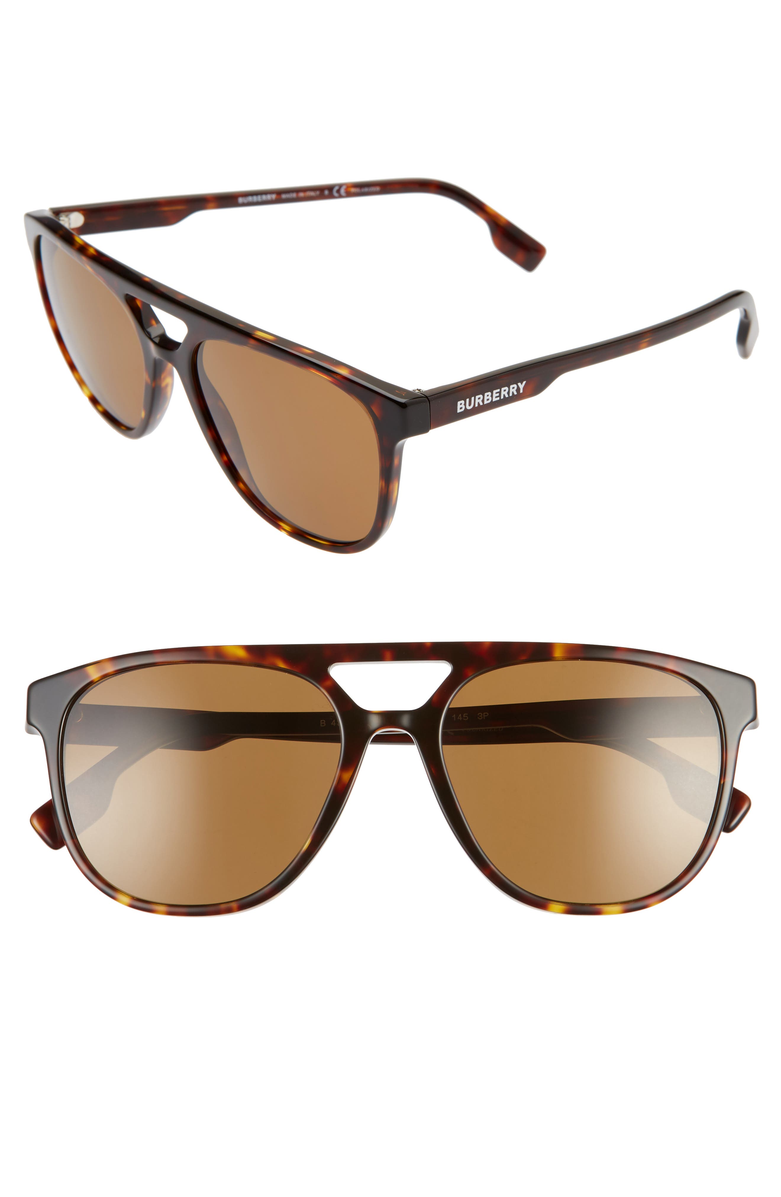 burberry polarized aviator sunglasses