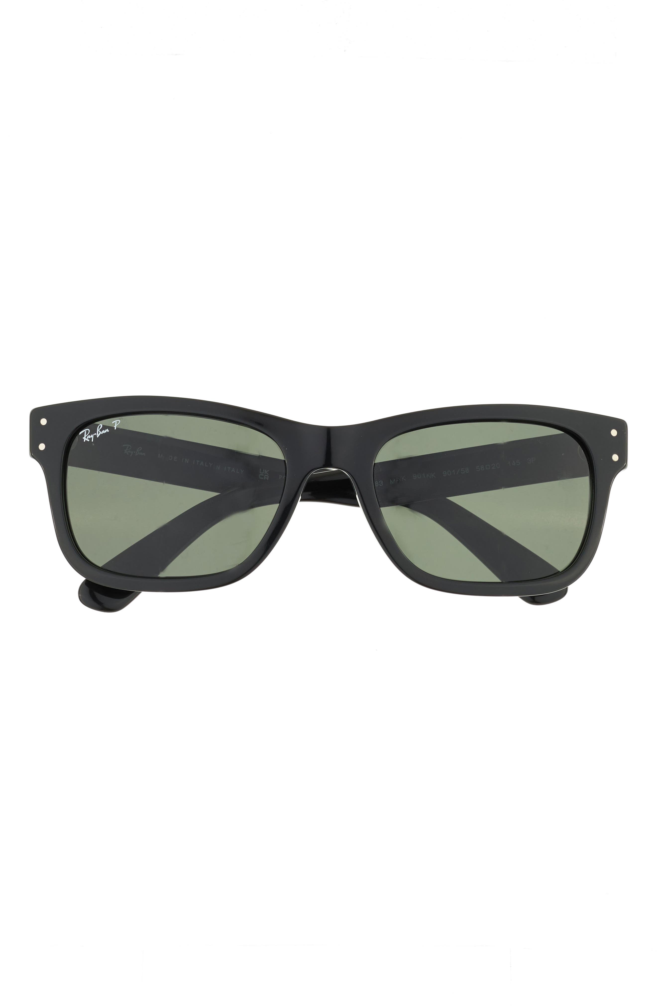 RayBan Mr. Burbank 58mm Polarized Rectangular Sunglasses Nordstrom