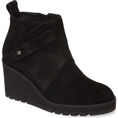 Eileen Fisher Tinker Wedge Bootie- Black