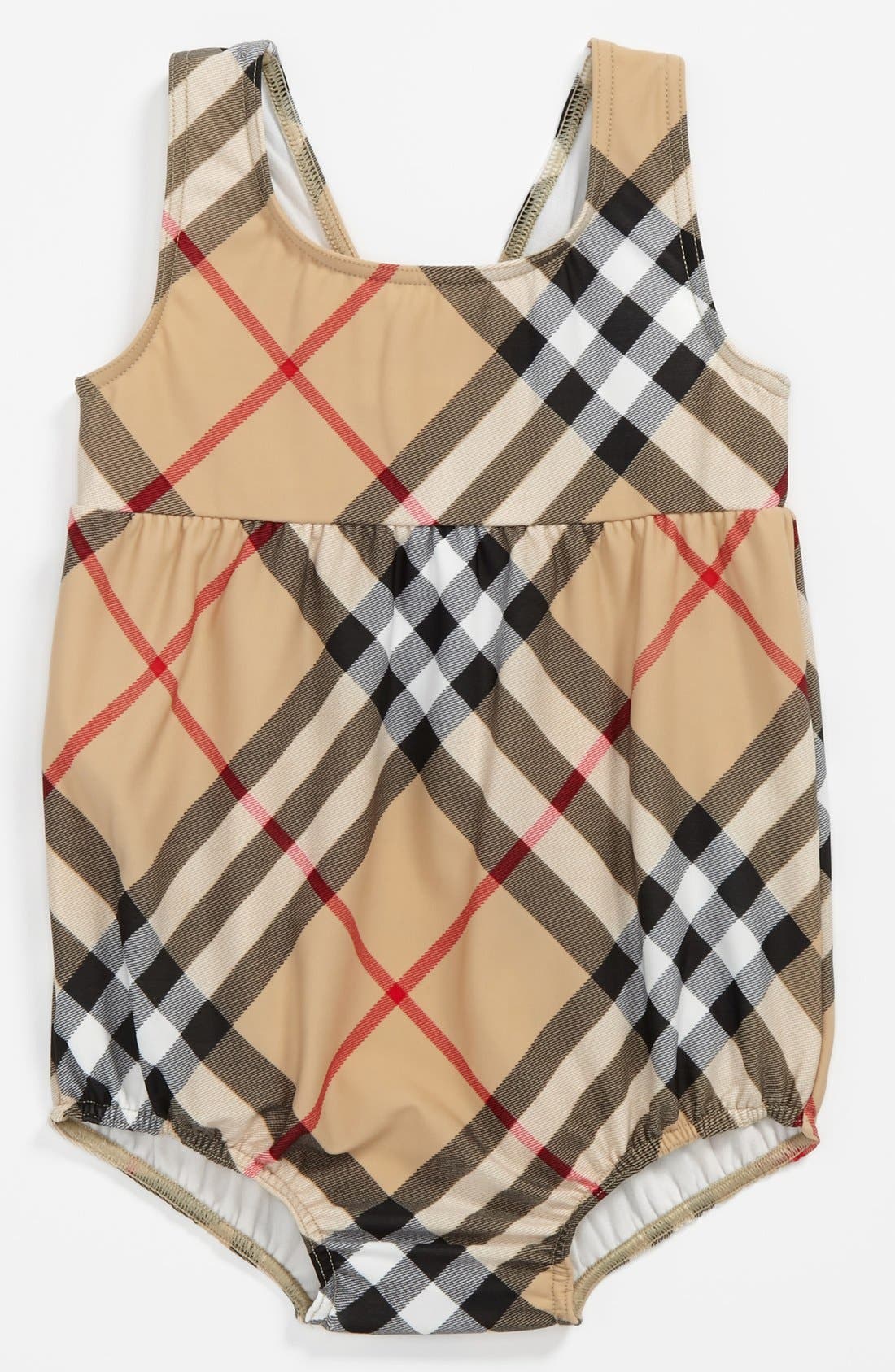 burberry toddler bathing suit