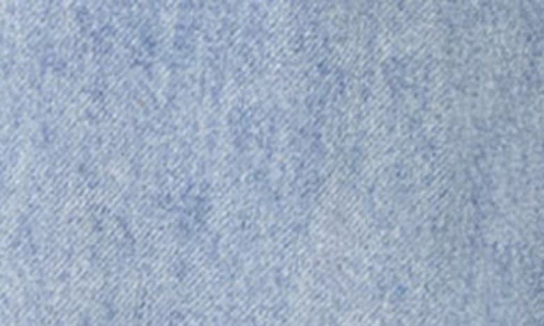 Habitual Strapless Wide Leg Denim Jumpsuit In Pacific