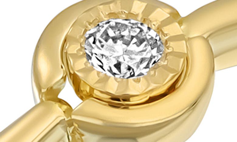 Shop Bony Levy Aviva Stackable Diamond Ring In 18k Yellow Gold