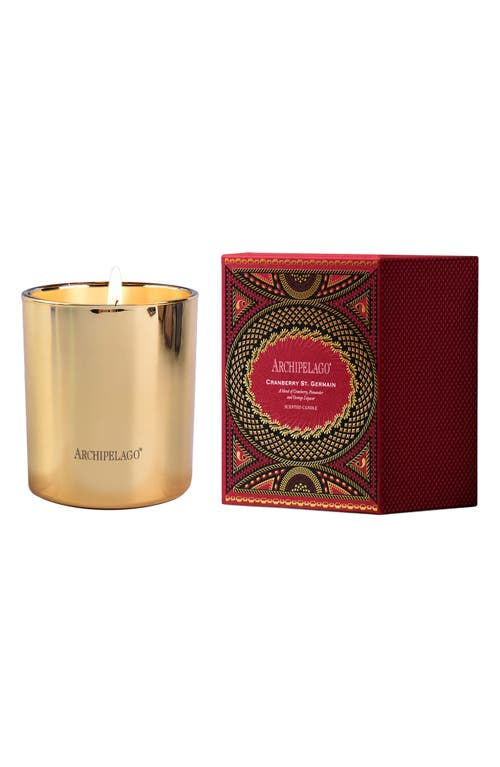 Archipelago Botanicals Cranberry St. Germain Credenza Candle 