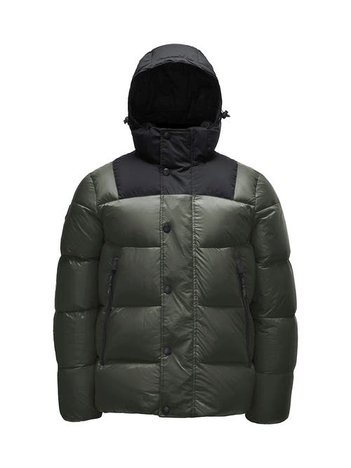 Triple F.a.t. Goose Puffer Down Jacket In Olive