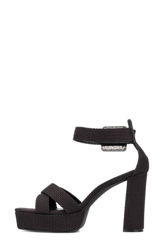 Fashion To Figure Women's Layla Wide Width Heels Sandals In Black