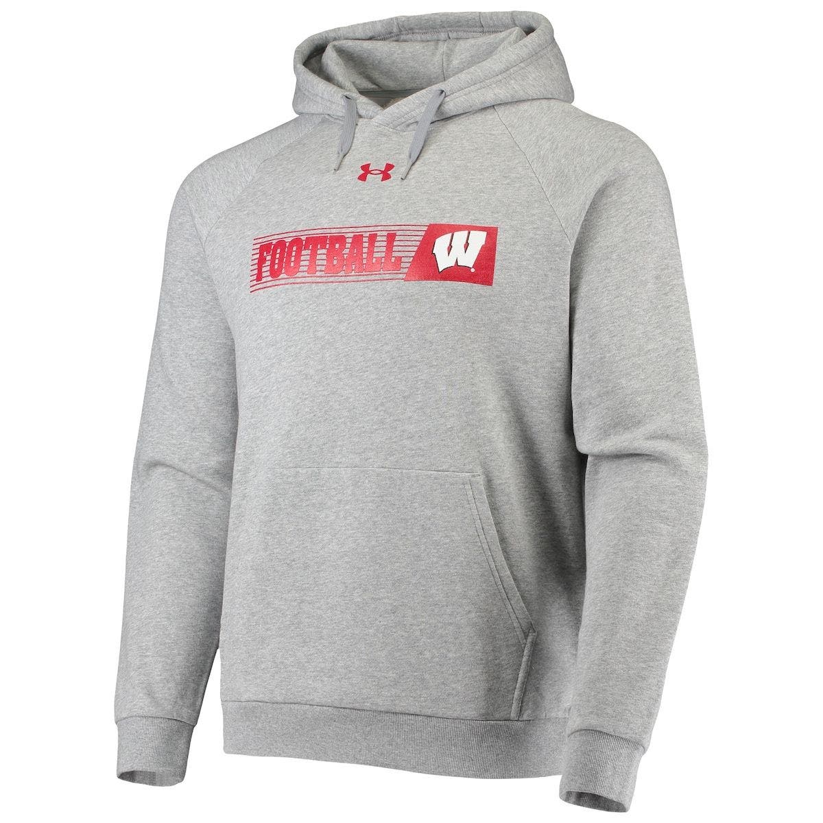 under armour wisconsin badgers hoodie