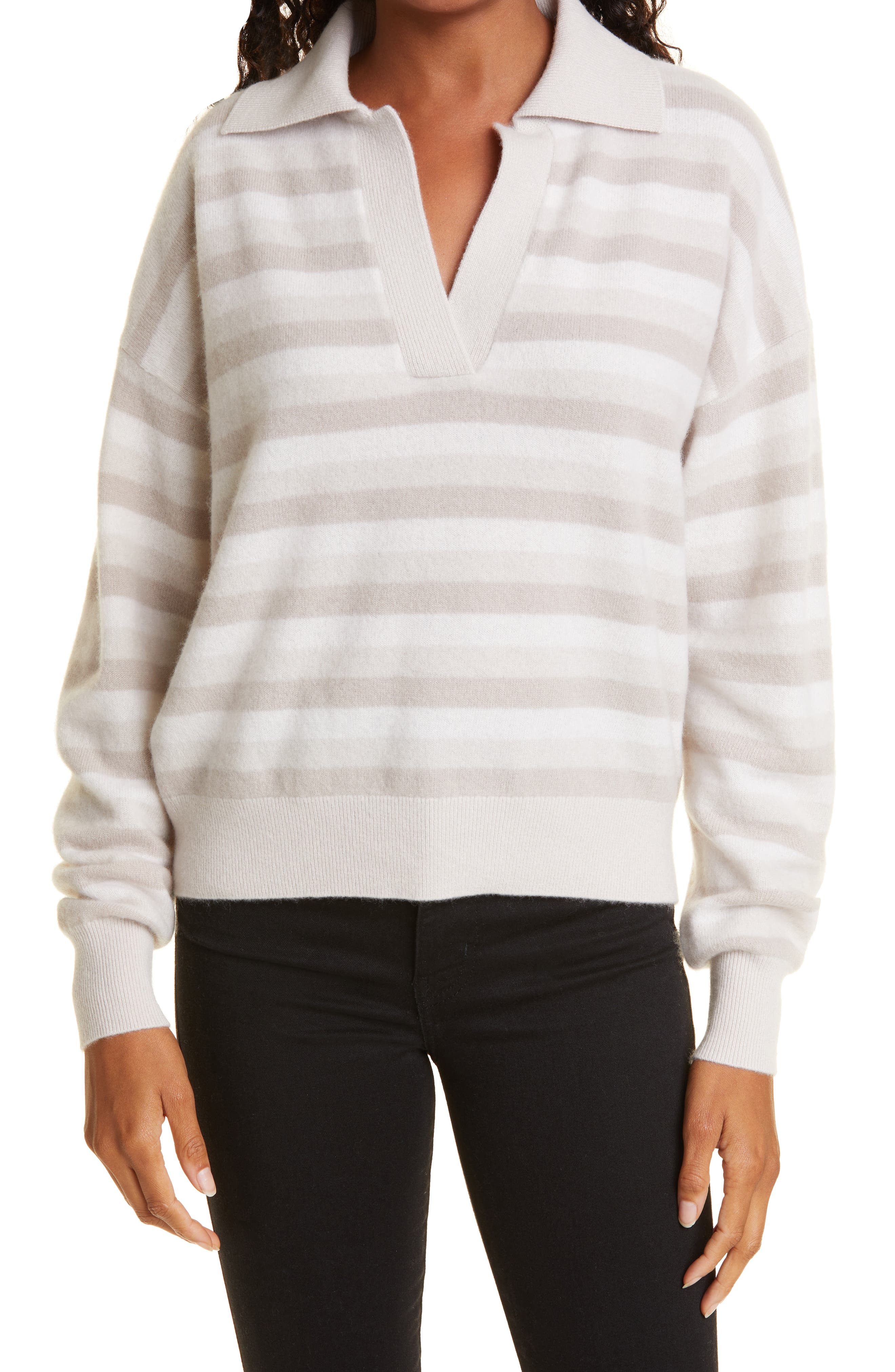 club monaco boiled cashmere polo