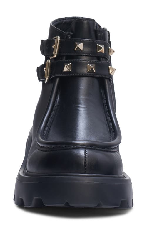 Shop Valentino Garavani Rockstud Paraboot In Nero