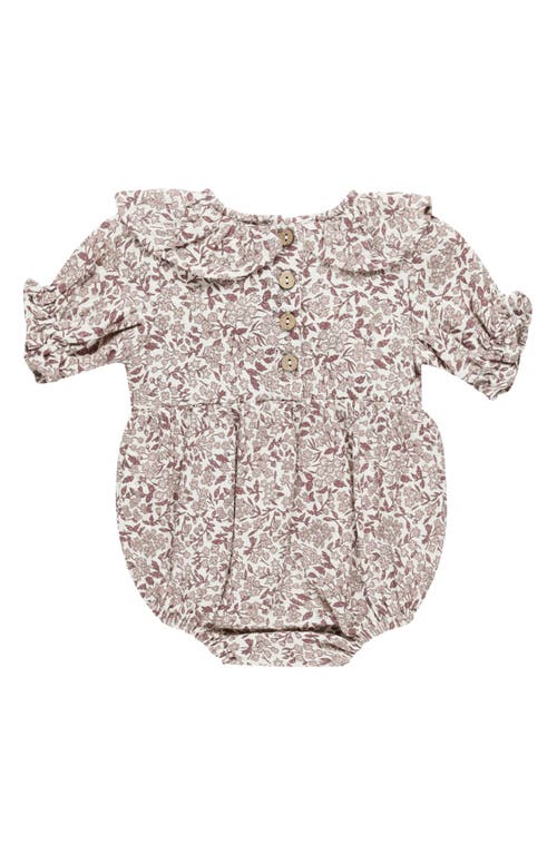 QUINCY MAE QUINCY MAE DITSY FLORAL ORGANIC COTTON ROMPER 