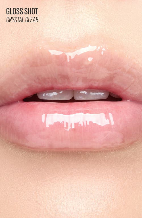 Kaja Gloss Shot Hydrating Lip Gloss 01 Crystal Clear 0.14 oz/ 4.2 ml In Crystal Clear