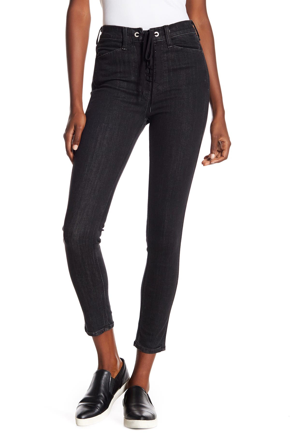 rag and bone lace up jeans