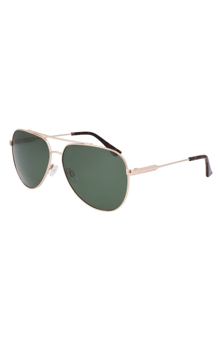 Cole Haan 60mm Polarized Aviator Sunglasses Nordstromrack