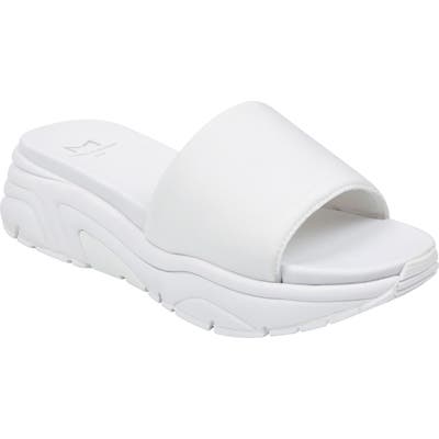 Marc Fisher Ltd Nessie Slide Sandal, White