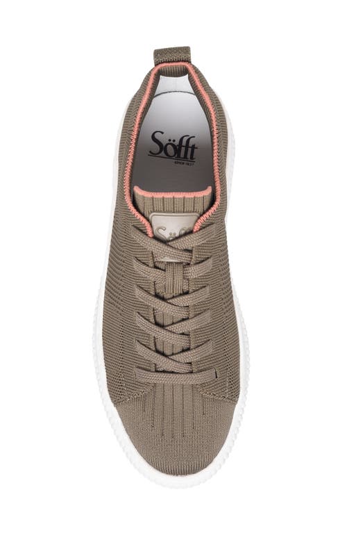 Shop Söfft Faro Sneaker In Pale Olive