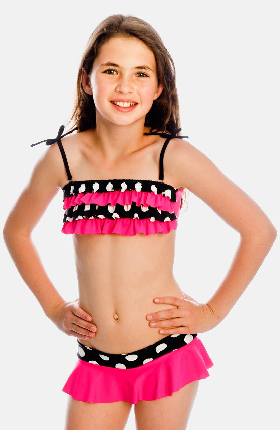 Limeapple 'Tahiti' TwoPiece Swimsuit (Little Girls & Big Girls