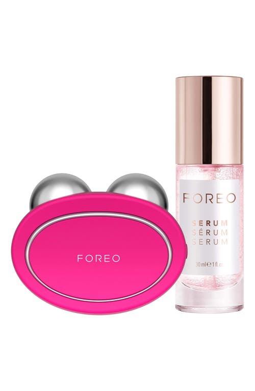 FOREO BEAR Facial Toning Device Set USD $358 Value in Pink