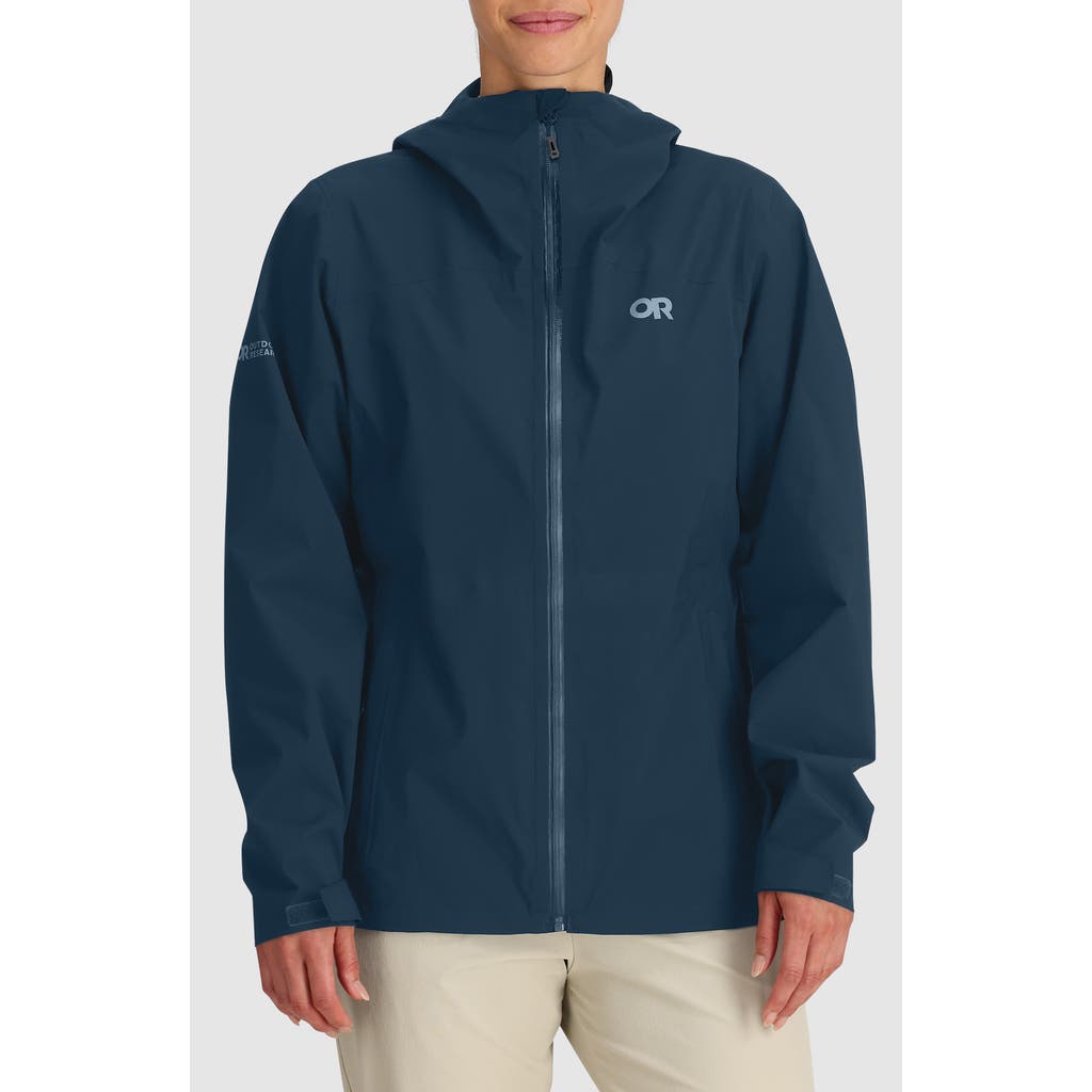 Outdoor Research Stratoburst Packable Rain Jacket In Cenote