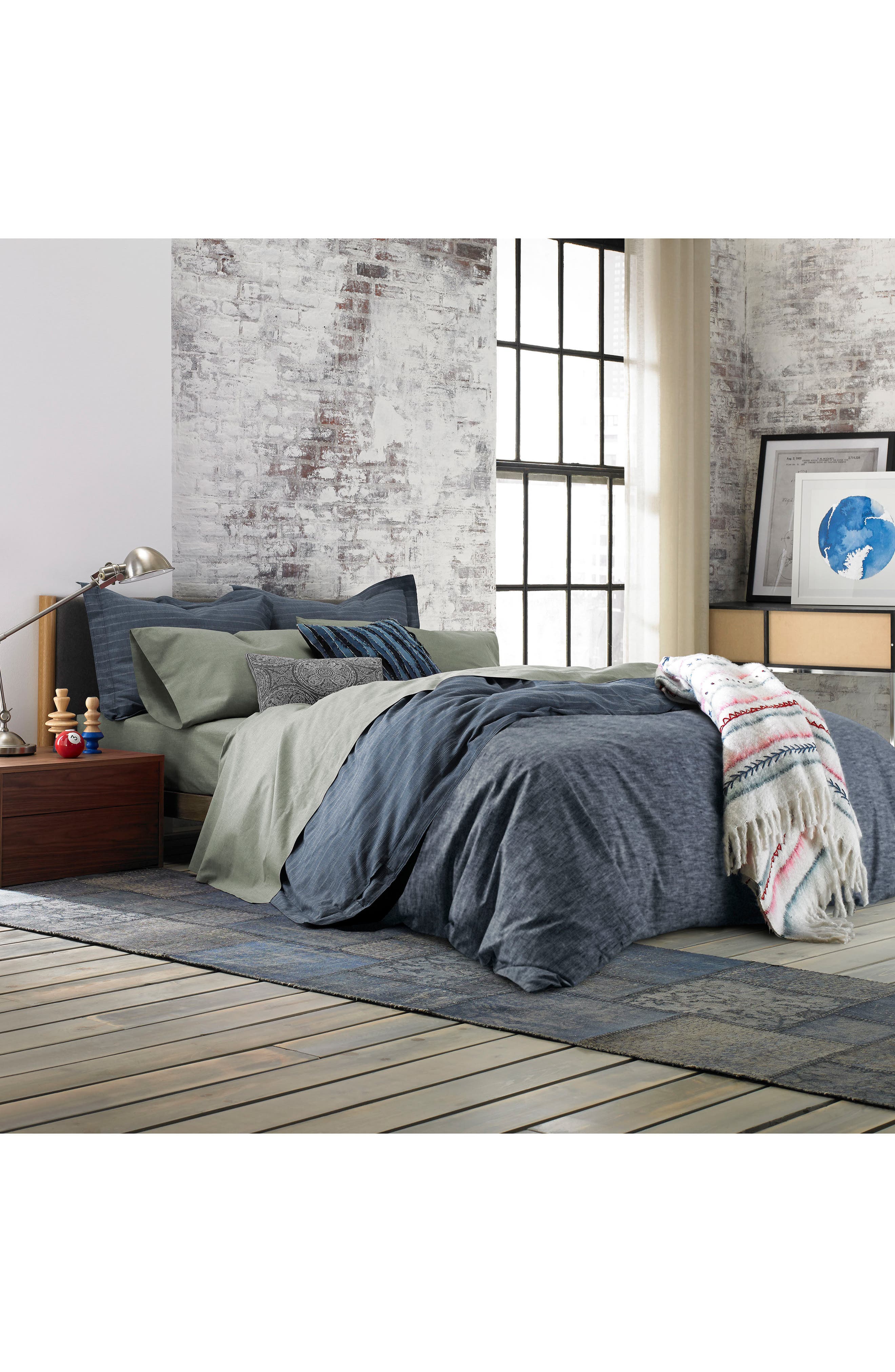 Tommy Hilfiger Railroad Stripe Duvet Cover Sham Set Nordstrom