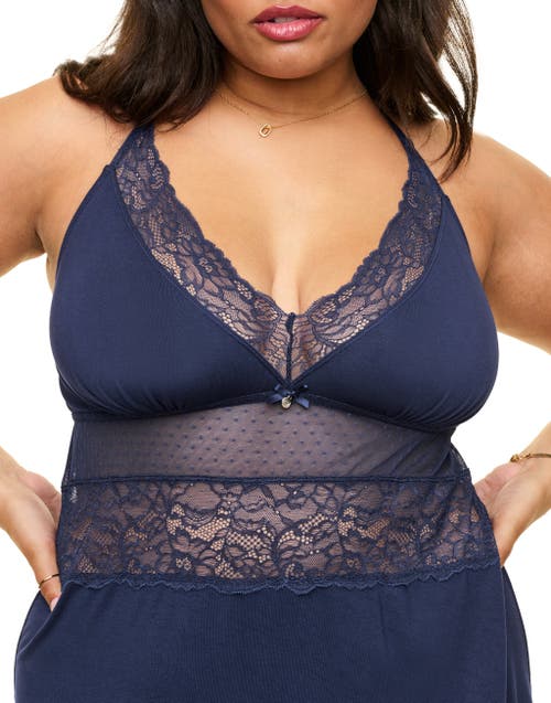 Adore Me Christyna Slip In Dark Blue