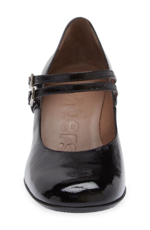 Wonders Mary Jane Pump In Black Patent Leather