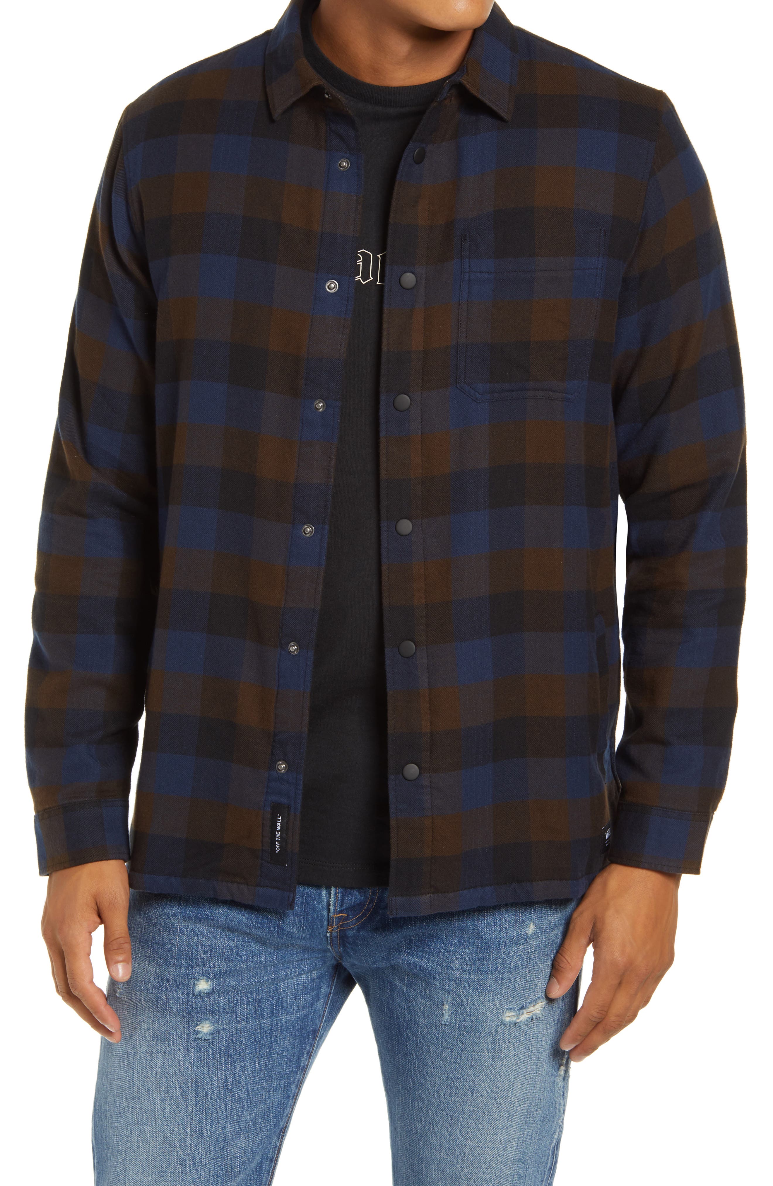 vans off the wall flannel