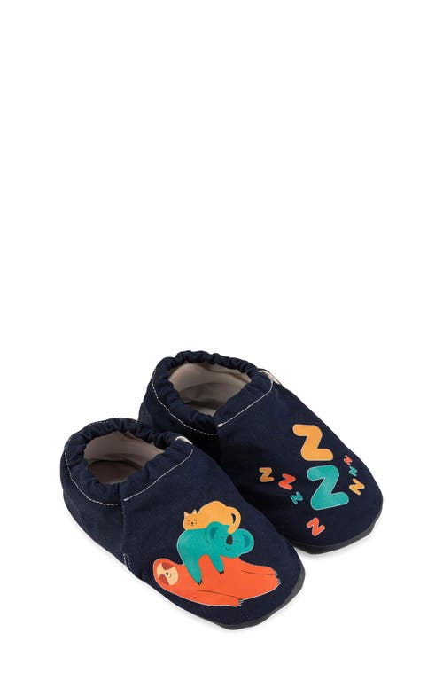 Shop Hopfrög Kids' Slumber Hyper Barefoot Slip-on Shoe In Navy