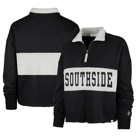 Men's '47 Black Chicago White Sox City Connect Legend Headline Pullover Sweatshirt Size: Small