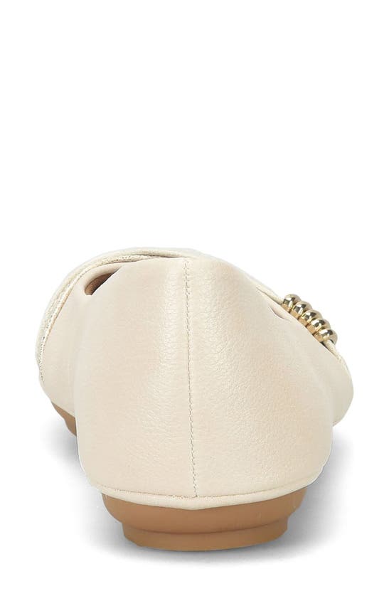 Eurosoft Shainna Ballet Flat In Bone