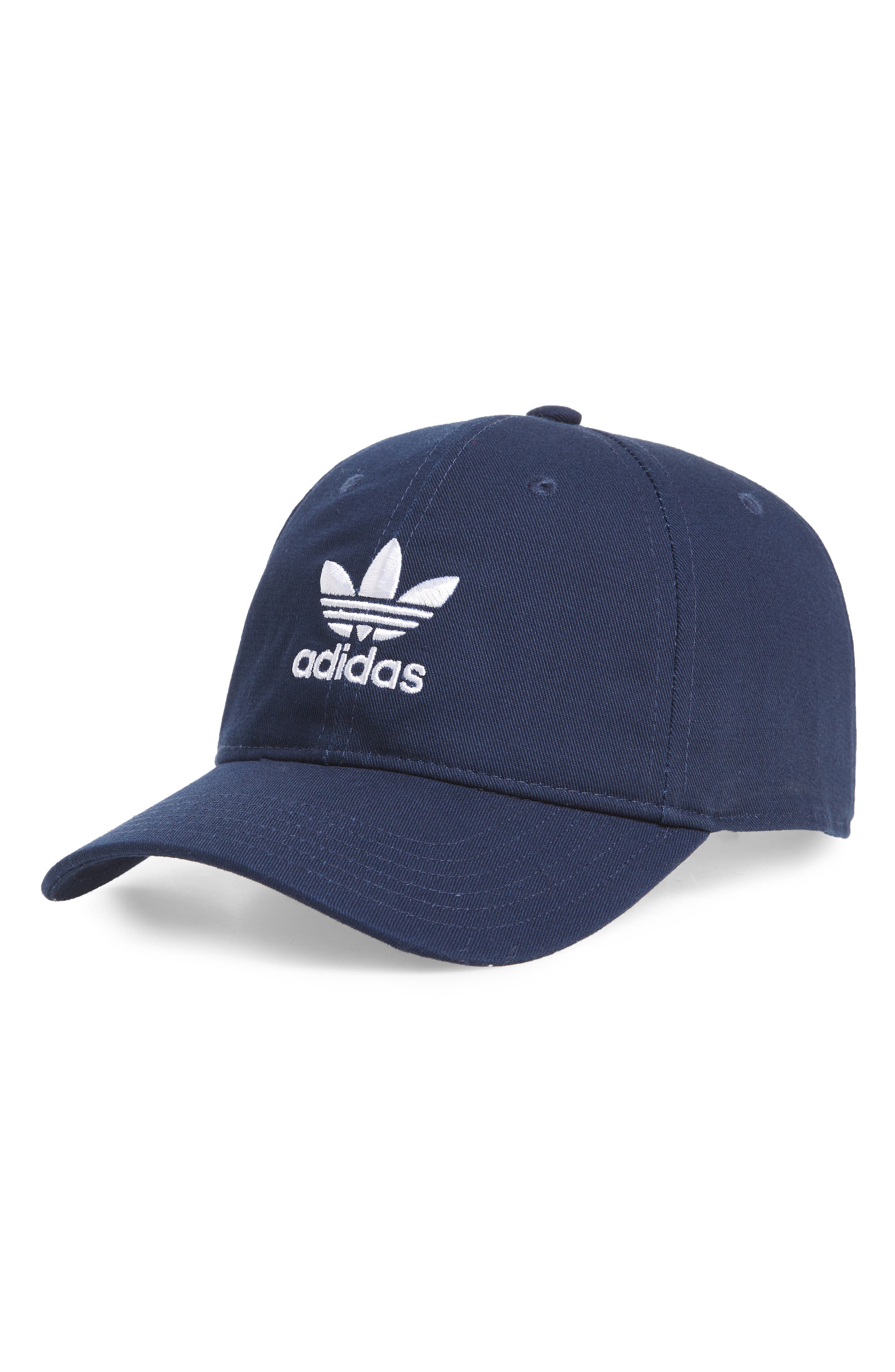 navy blue adidas hat