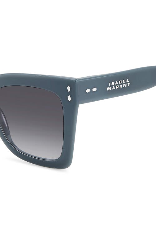 Isabel Marant 53mm Butterfly Sunglasses In Blue