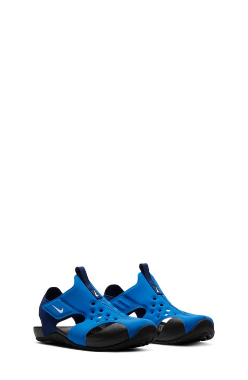 Nike Sunray Protect 2 Sandal In Signal Blue/white/black