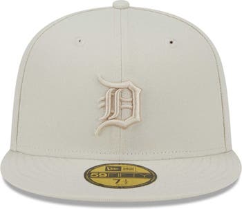 New Era Detroit Tigers Mens Khaki 59FIFTY Fitted Hat