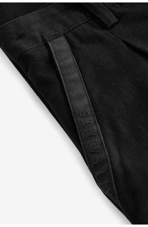 Smallsaints By Allsaints Kids' Smart Cotton Pants In Black