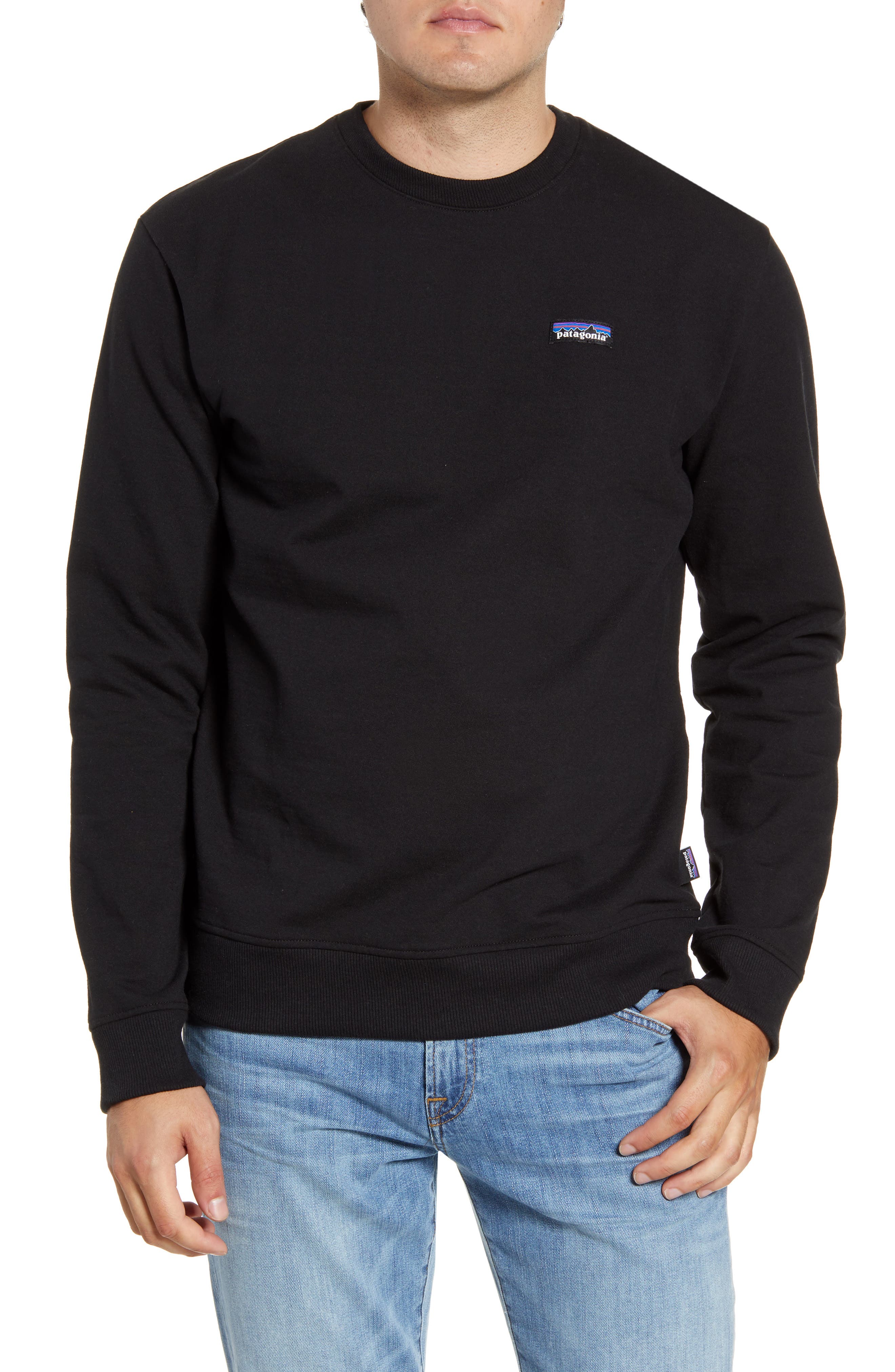 patagonia men's crew neck sweatshirts