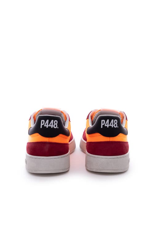 P448 Vert Sneaker In Neon Orange