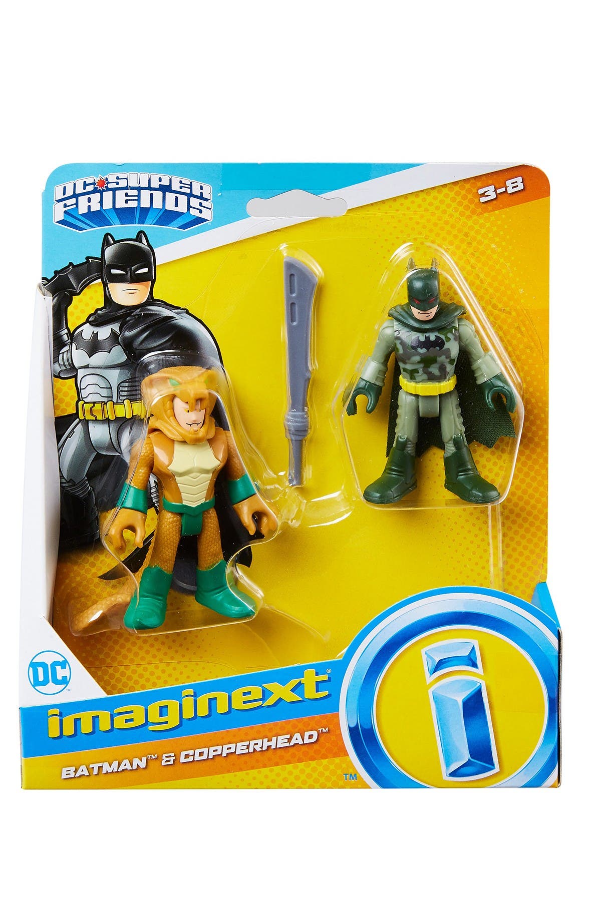 imaginext batman and copperhead