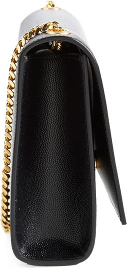 YSL Gold Metallic Leather Kate Chain Bag Medium QTBDQW4ND7001