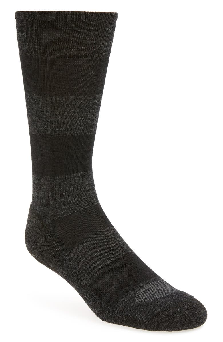 Smartwool 'Double Insignia' Stripe Wool Blend Socks | Nordstrom