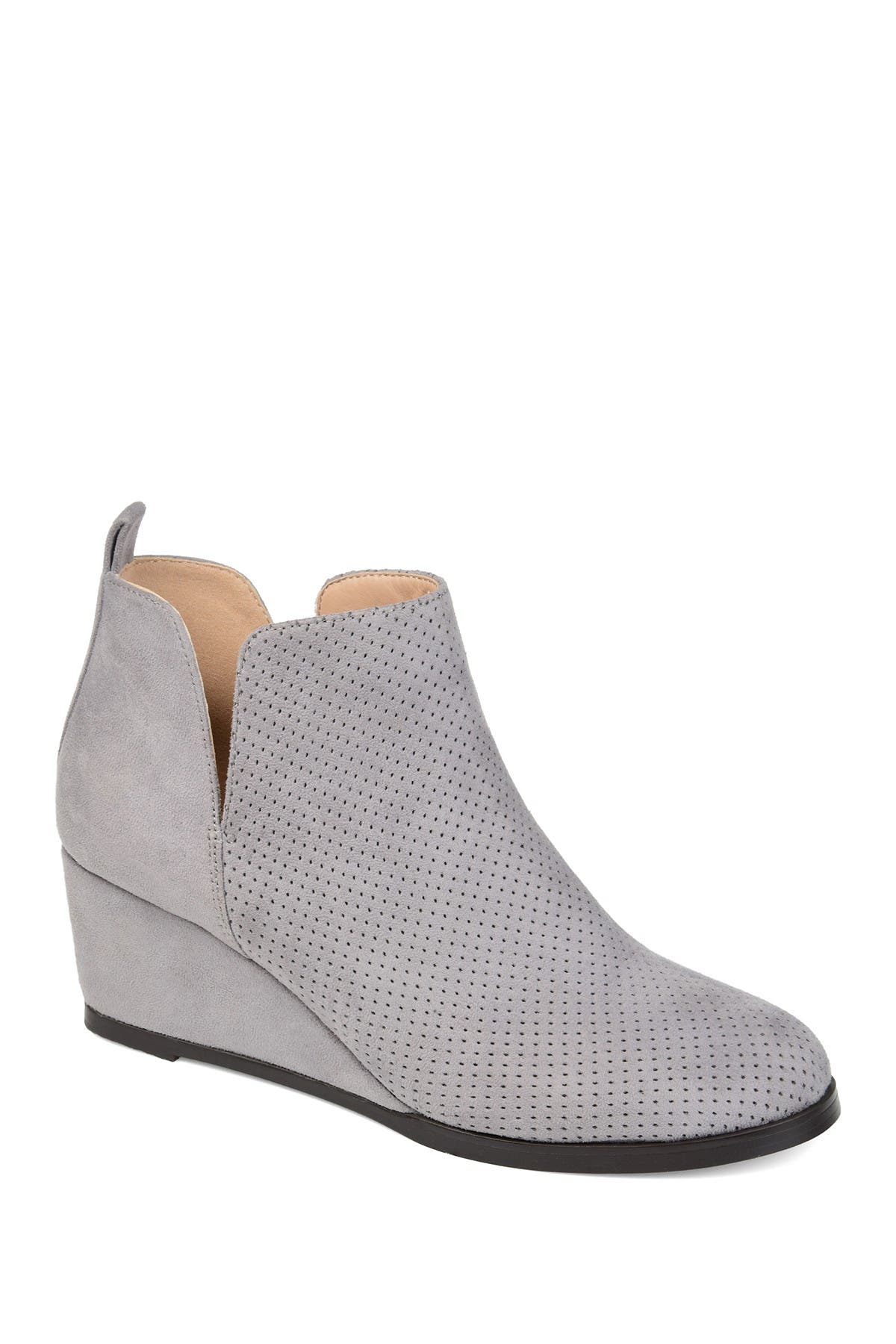 dr scholl's so comfy waterproof wedge bootie