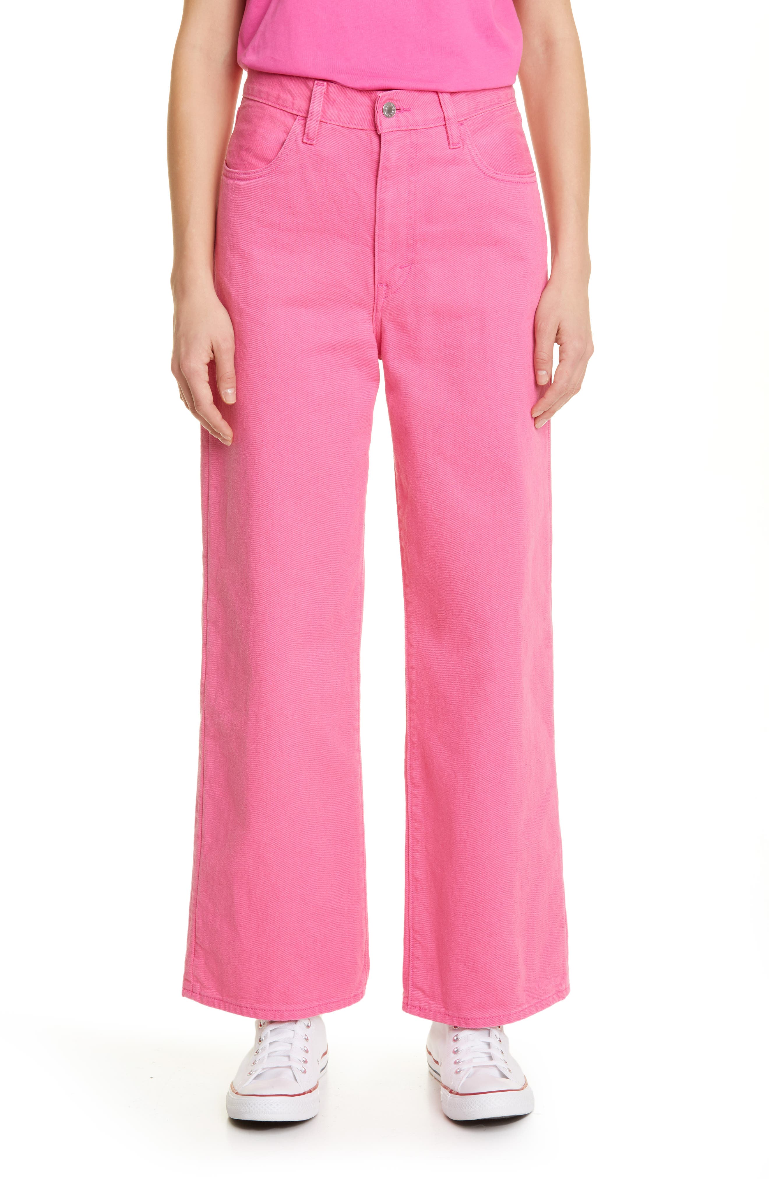 Women's Pink Flare Jeans | Nordstrom