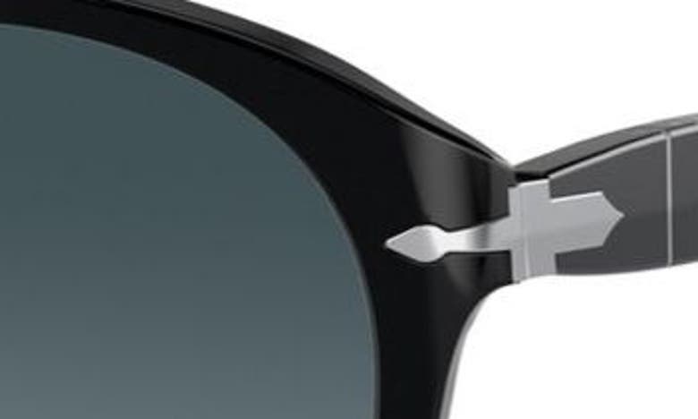 Shop Persol 54mm Polarized Sunglasses In Black