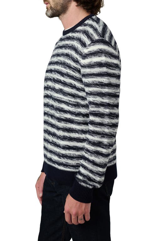 Joe's Drew Stripe Textured Sweater In Ombre Stripe