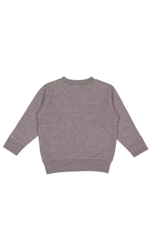 Little Chicken Unisex Snacks Sweatshirt - Little Kid In Grey