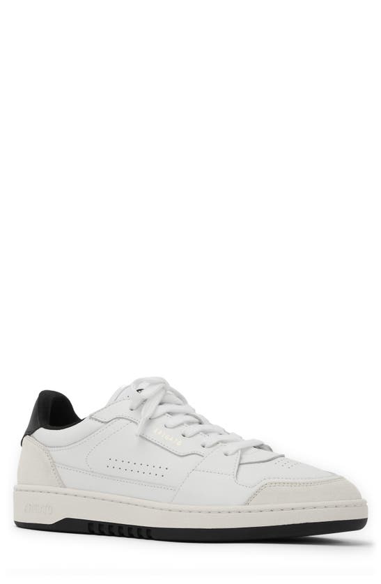 Axel Arigato Dice Lo Low-top Sneakers In White/ Black