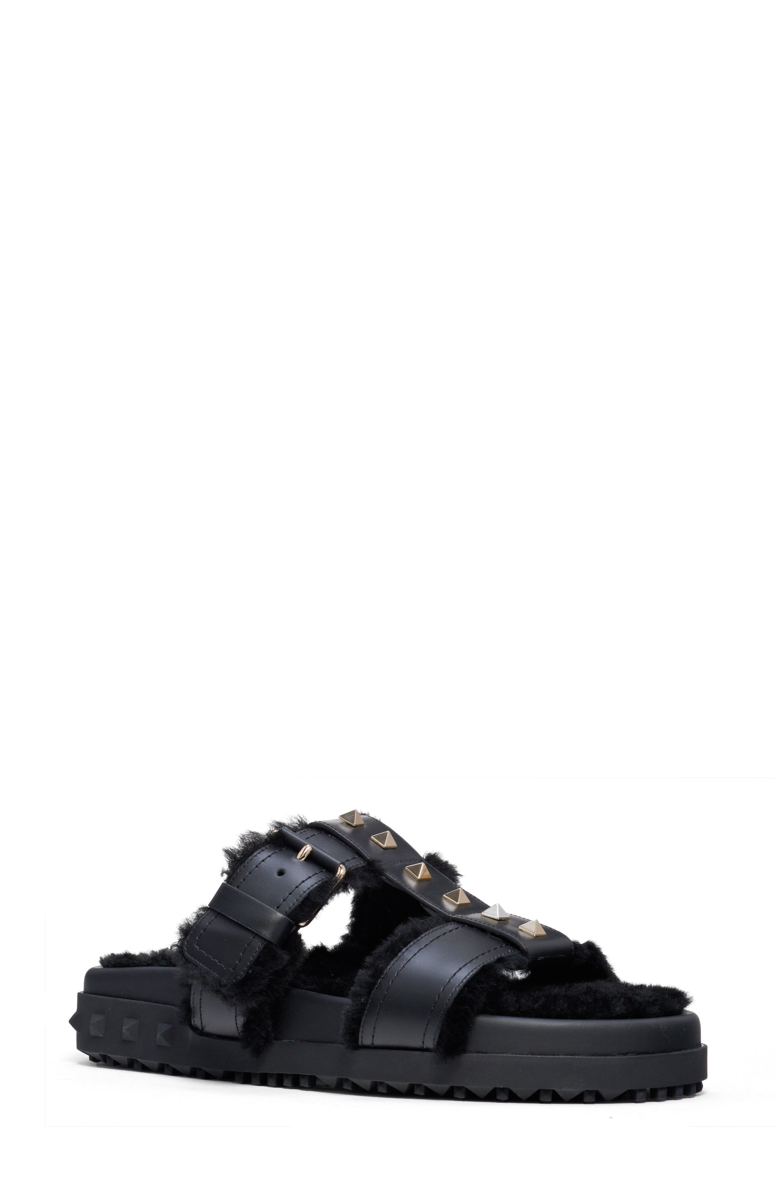 valentino garavani women's rockstud slide sandals