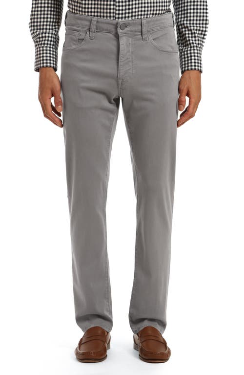 34 Heritage Courage Straight Leg Five Pocket Pants Pewter Twill at Nordstrom, X