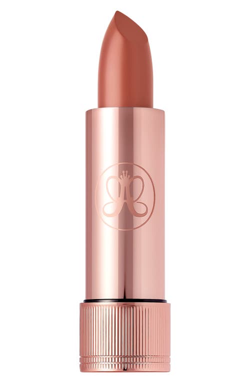 Anastasia Beverly Hills Satin Velvet Lipstick in Soft Brown at Nordstrom