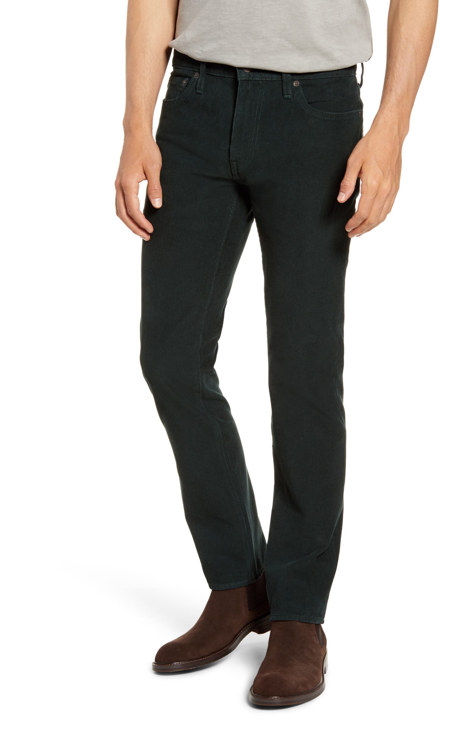 Levi's® 511™ Slim Fit Five Pocket Corduroy Pants (Night Lagoon) | Nordstrom