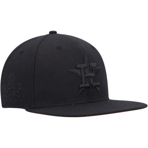 New Era Houston Astros Charcoal/Black 2019 American League Champions Locker Room 39THIRTY Flex Hat